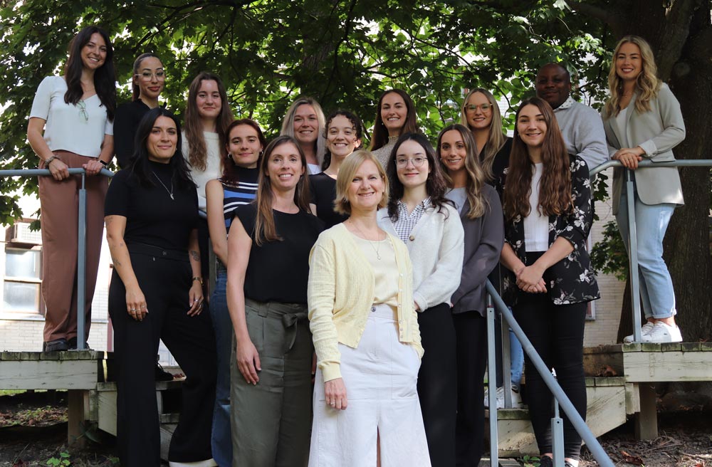 Les membres de l'équipe du Laboratoire de la santé sexuelle