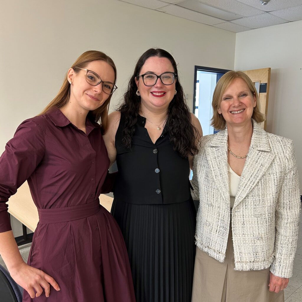 Beata Bothe, Marie-Michèle Paquette et Sophie Bergeron
